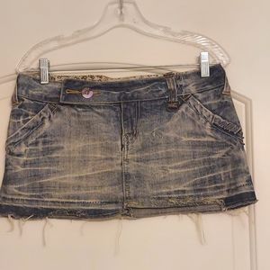 PULL & BEAR/SICKO Mini Denim Skirt